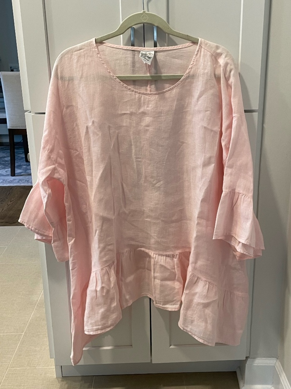 Linen Tunic by Match Point Size L